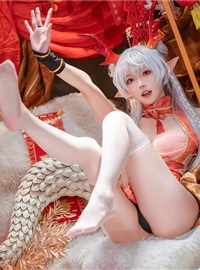 Abao is also a bunny girl NO.084, celebrating the Chinese New Year with the Dragon Sister(28)